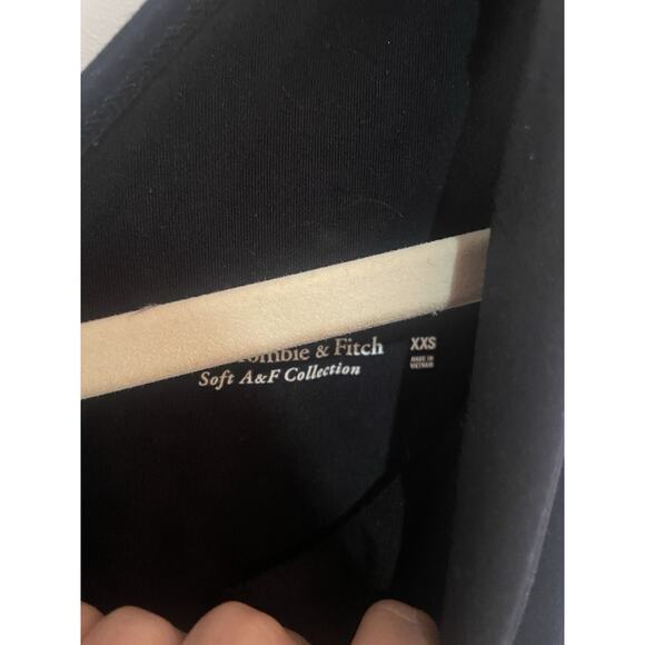 Abercrombie & Fitch One Shoulder Crop Top Black Size XXS‎ - Picture 5 of 5